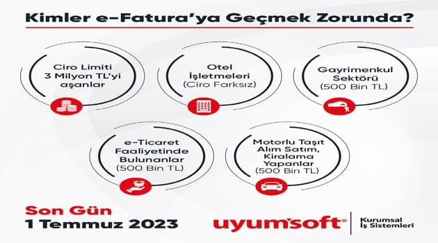 e-Fatura’ya zorunlu geçiş için geri sayım başladı